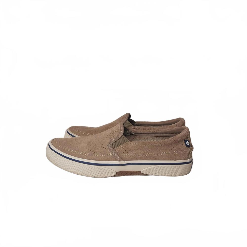 Sperry Men's‎ Halyard Slip-On Sneakers Suede Size 7